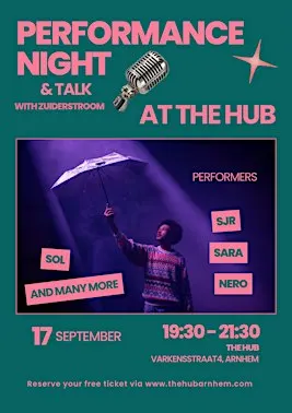 Performance night with ZUIDERSTROOM