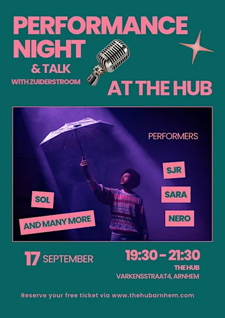 Performance night with ZUIDERSTROOM
