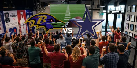 Baltimore Ravens vs Dallas Cowboys–  NFL Football Watch Party