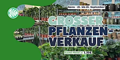 Großer Pflanzenverkauf - Bonn