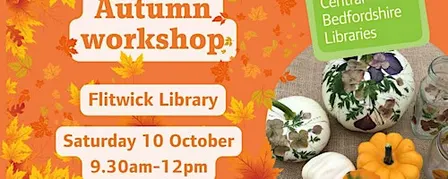 Autumn Workshop at Flitwick Library