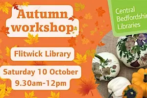 Autumn Workshop at Flitwick Library