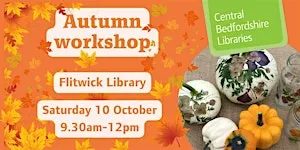 Autumn Workshop at Flitwick Library