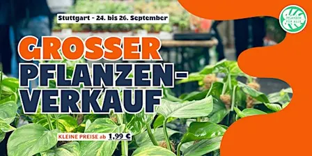 Großer Pflanzenverkauf - Stuttgart
