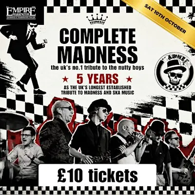 Madness no1 UK Tribute Complete Madness