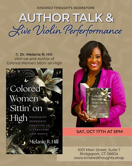 Author Talk and Live Violin Performance with Dr. Melanie R. Hill