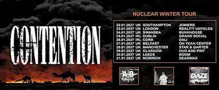 CONTENTION (US) - Oh Yeah Centre, Belfast