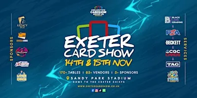 Exeter Card Show | 14th & 15th Nov 2026