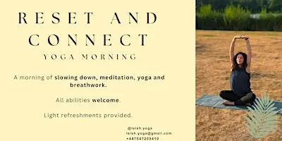 Reset and Connect- Yoga Morning in  Norwich City Centre