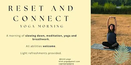 Reset and Connect- Yoga Morning in Norwich City Centre