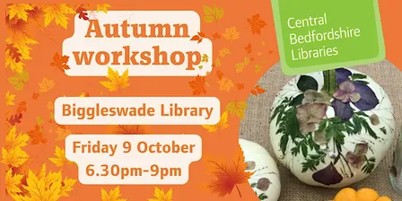 Autumn Workshop at Biggleswade Library