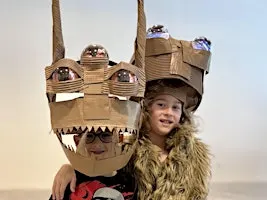 "Where the Weird Things Are" Family Cardboard Mask Workshop