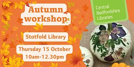 Autumn Workshop at Stotfold Library