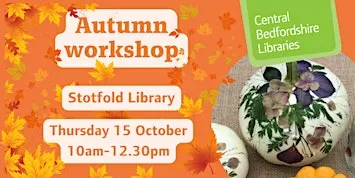 Autumn Workshop at Stotfold Library