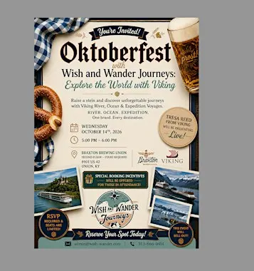 Oktoberfest with Wish and Wander Journeys: Explore the World with Viking