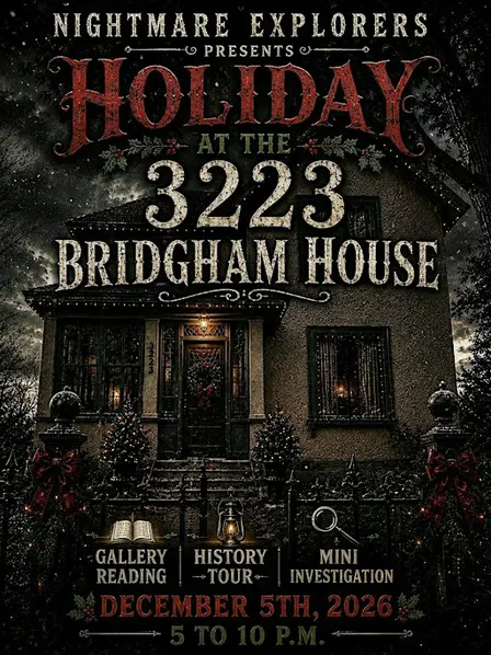 Haunted Holiday at 3223 Bridgham House