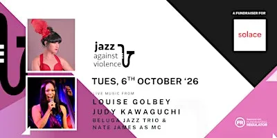 Jazz Against Violence 2026 in support of Solace