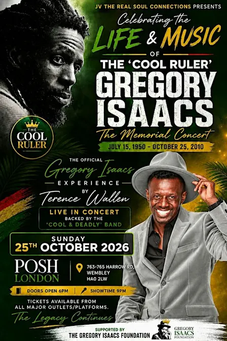Gregory Isaacs Memorial Concert by Terence Wallen