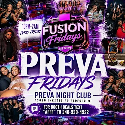 Fusion Fridays X Funny, Fly, Fridays @ Preva