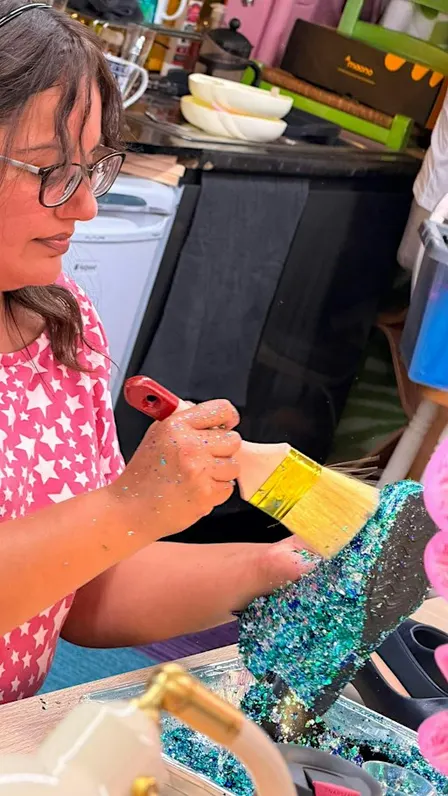 Shiny Gilded Boots Workshop with Ameys Shiny Things | Beyond The Rail
