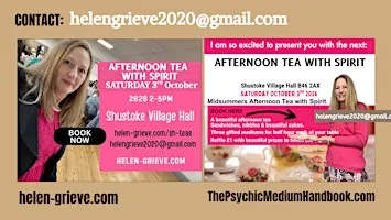 Afternoon Tea with Spirit