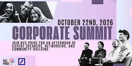 NYC Pride: Corporate Summit - FREE Registration