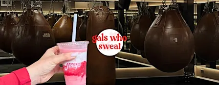 gals who sweat x JAB
