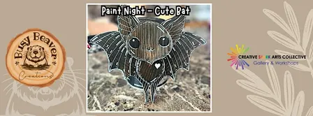 Paint Night!  Cute Bat