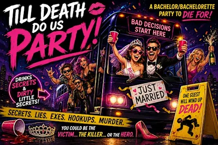 Interactive Muder Mystery: Murder At The Bachelor/Bachelorette Party