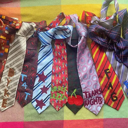 Tie Upcycling Workshop with Cherry Ties | Beyond The Rail