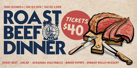 Temple Lodge's Annual Roast Beef Dinner