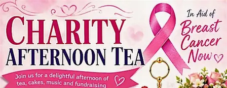 Charity Afternoon Tea for Breast Cancer Now