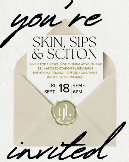SKIN, SIPS & SCITON at Youth Lab