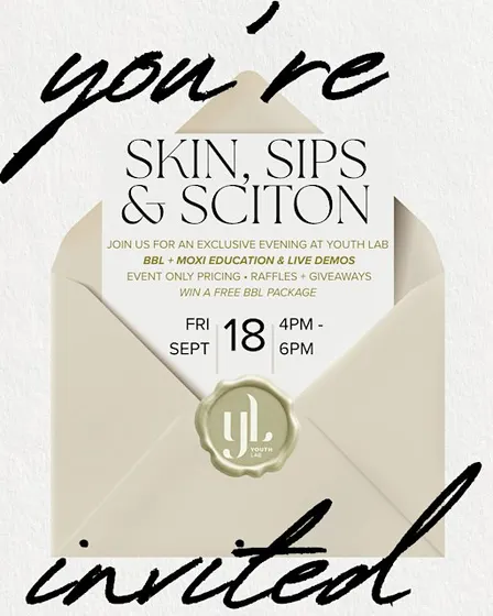 SKIN, SIPS & SCITON at Youth Lab
