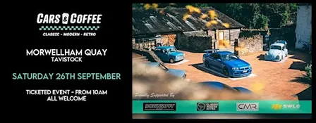 Cars & Coffee CMR @ Morwellham Quay
