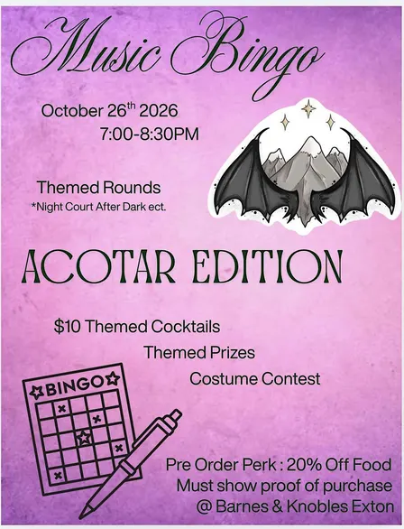 Acotar Music Bingo