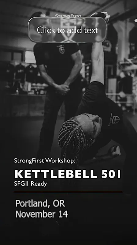 Kettlebell 501: SFG II Ready Workshop—Portland, OR, USA