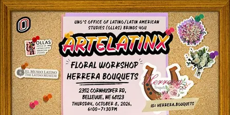 UNO-OLLAS ArteLatinX 2026 - Floral Workshop
