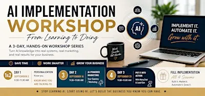 3-Part AI Implementation Workshop