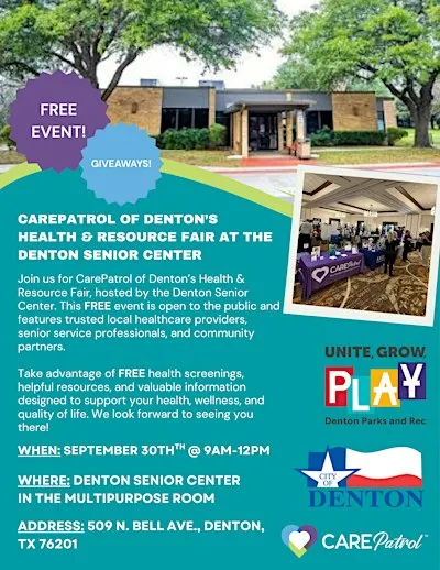 CarePatrol of Denton's Health & Resource Fair @ The Denton Senior Center