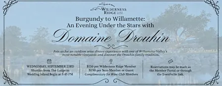 Domaine Drouhin Wine Dinner