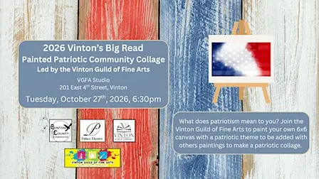 Painted Patriotic Community Collage