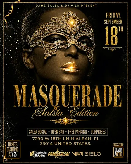 Masquerade Salsa Edition