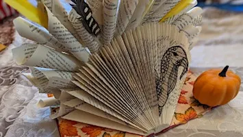 Create Decorative Thanksgiving Turkey Book