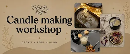 Artisan Creative Workshop: Soy Candle-Making at Tidal Creek Brew House
