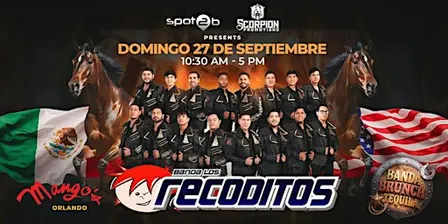 Domingo de Brunch con "Banda Los Recoditos" en Mangos, Orlando