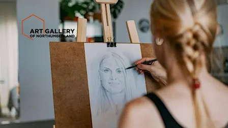 Portrait Drawing at the AGN