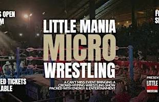 Micro Wrestling at Blinders Sports Lounge