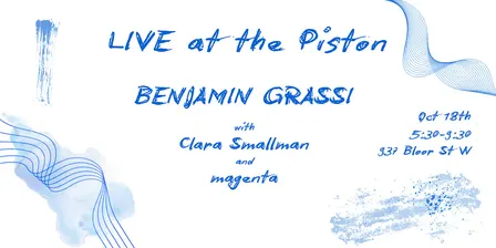 Benjamin Grassi Live at The Piston