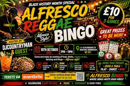 Alfresco Reggae Bingo